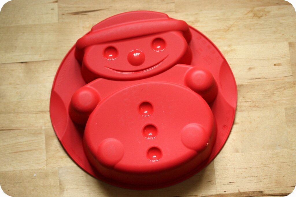 Moule Silicone Bonhomme de neige