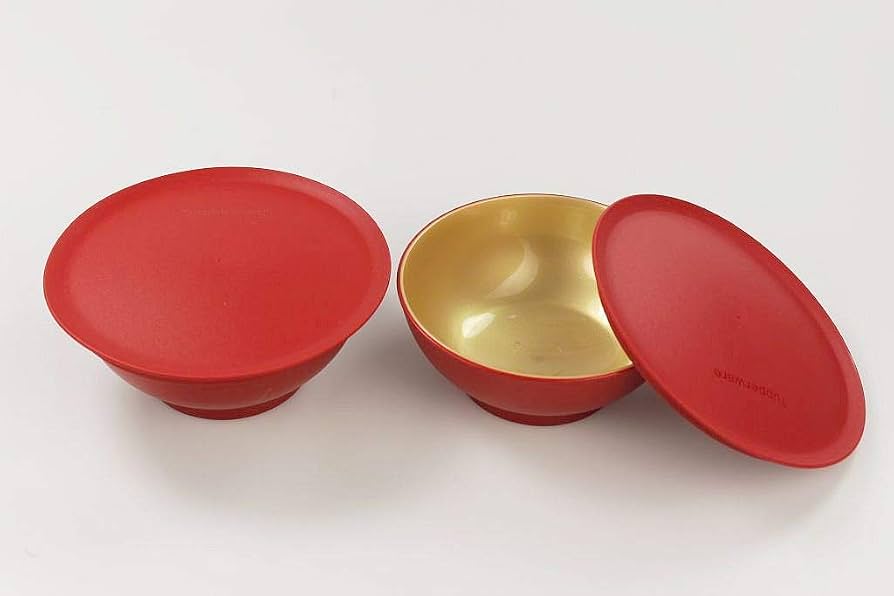 Allegra Rouge/Gold Plateau de reception